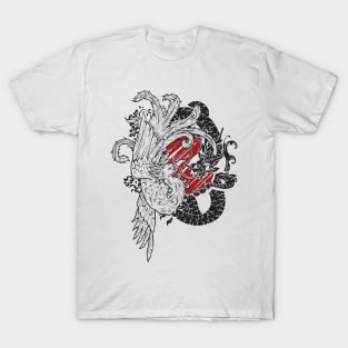 Phoenix Meets Dragon T-Shirt